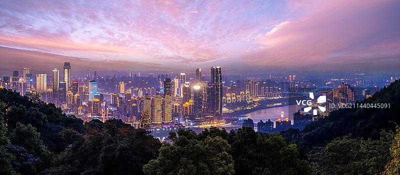 重庆城市风光全景图片素材
