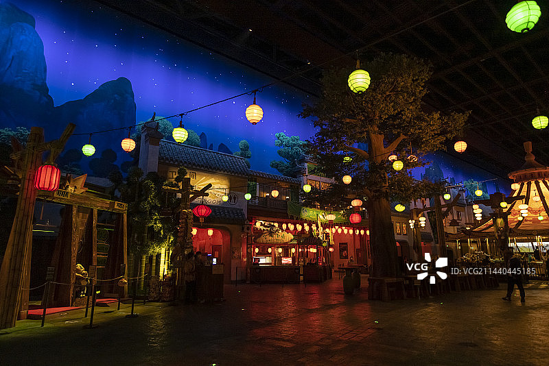 北京环球影城-功夫熊猫盖世之地-功夫小吃图片素材