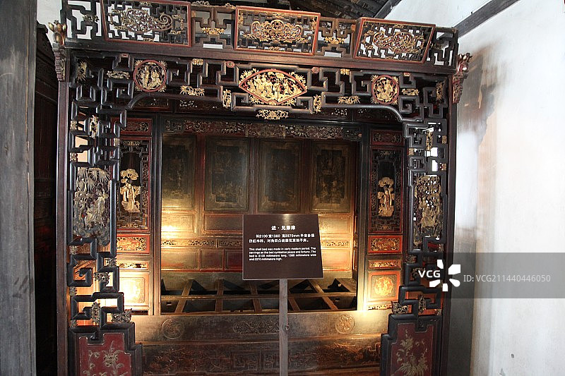 浙江桐乡：江南百床馆图片素材