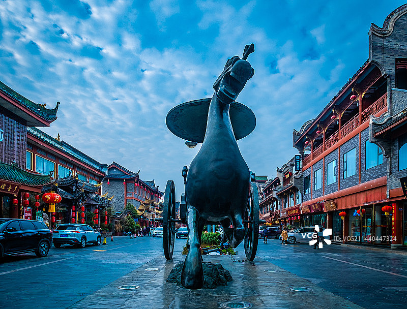 琴台路图片素材