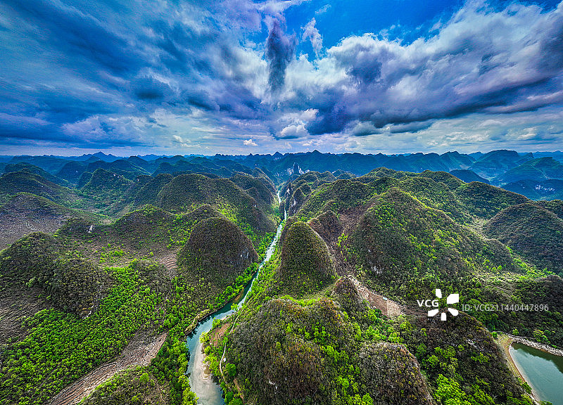 格凸河景区图片素材