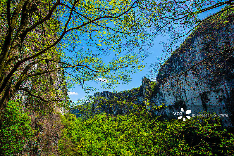 格凸河景区图片素材