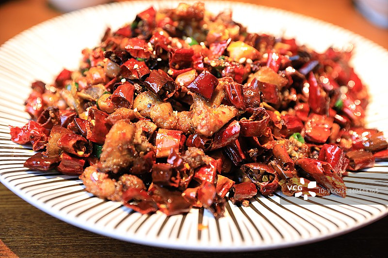 歌乐山辣子鸡图片素材