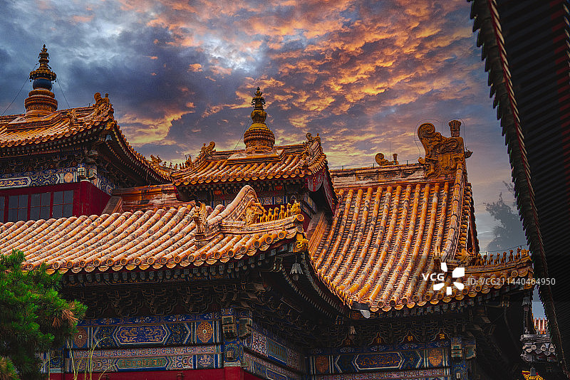 北京雍和宫图片素材