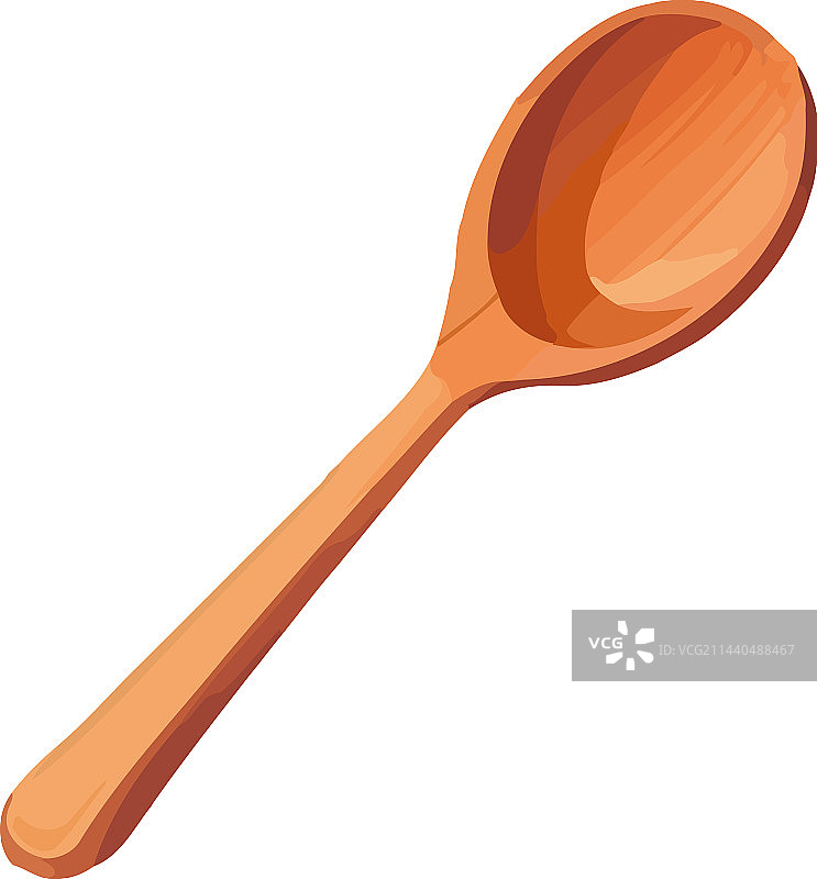 干净桌子上的木勺和抹刀图片素材