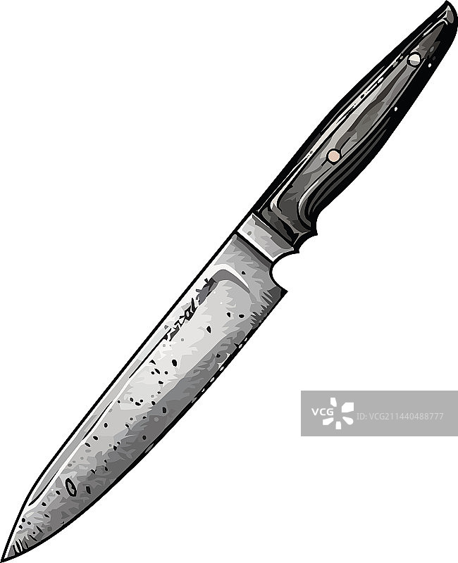 古董匕首钢制刀刃图片素材