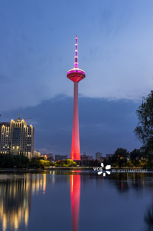 沈阳彩电塔图片素材