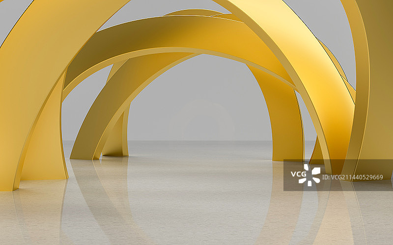 抽象金属建筑图片素材