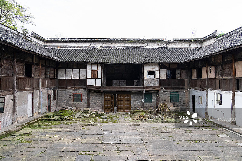 江津真武场清代建筑：广东会馆（南华宫）图片素材