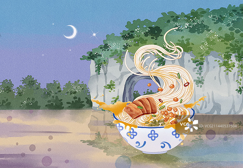 桂林米粉图片素材