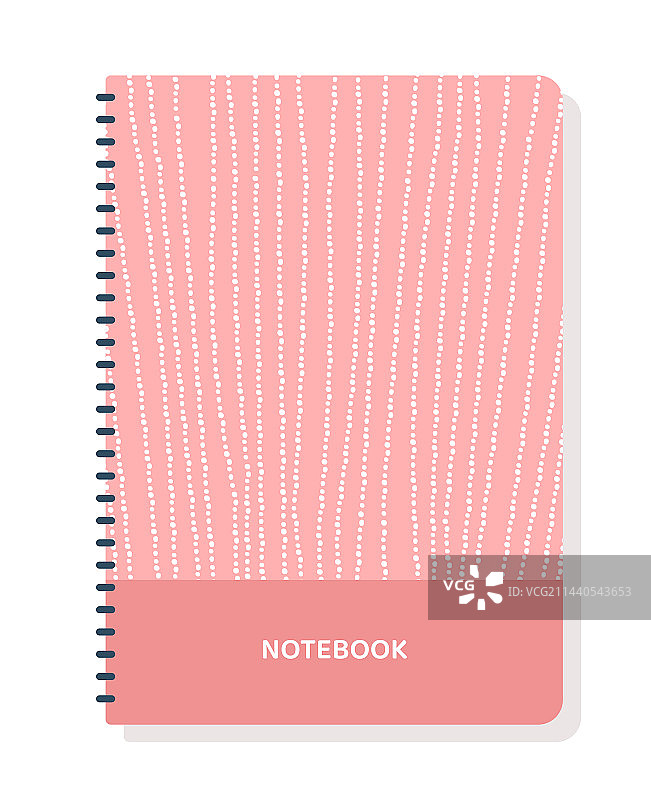 红色笔记本封面图片素材