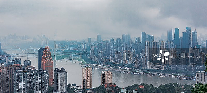 云雾重庆图片素材