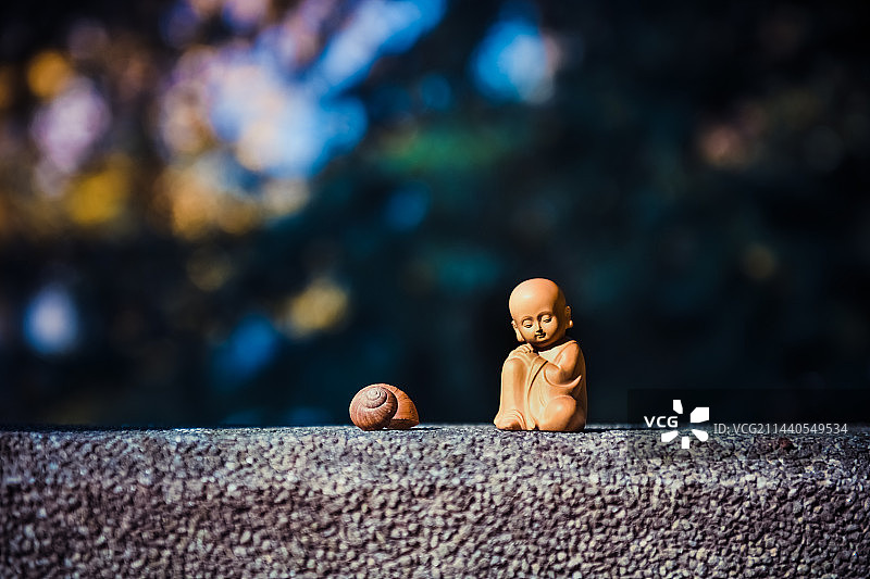 黄杨木·小和尚图片素材