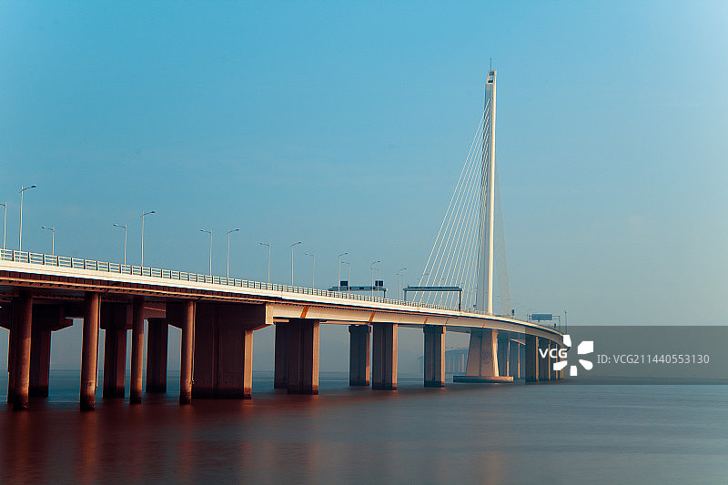 深圳湾大桥图片素材