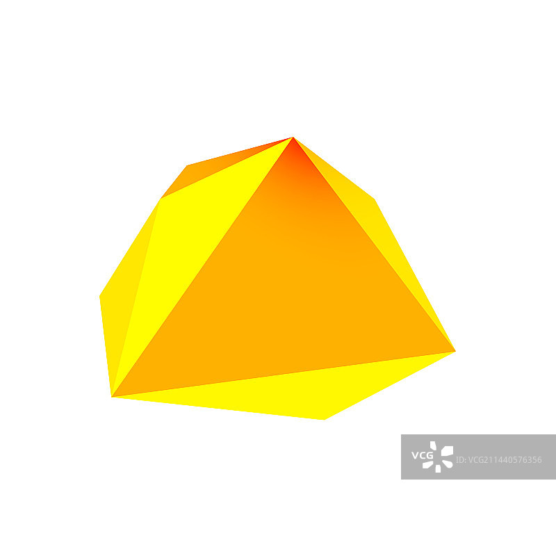 抽象低聚石设计几何三维图片素材