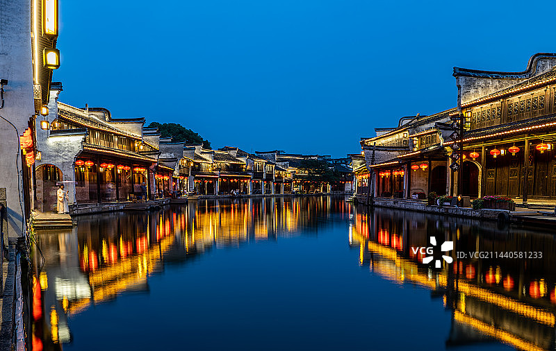 蓝调百间楼图片素材