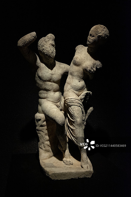 意大利庞贝精品文物雕塑图片素材