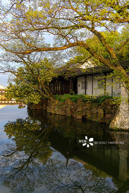 苏州沧浪亭图片素材