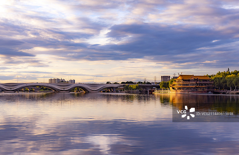 通州大运河风光图片素材