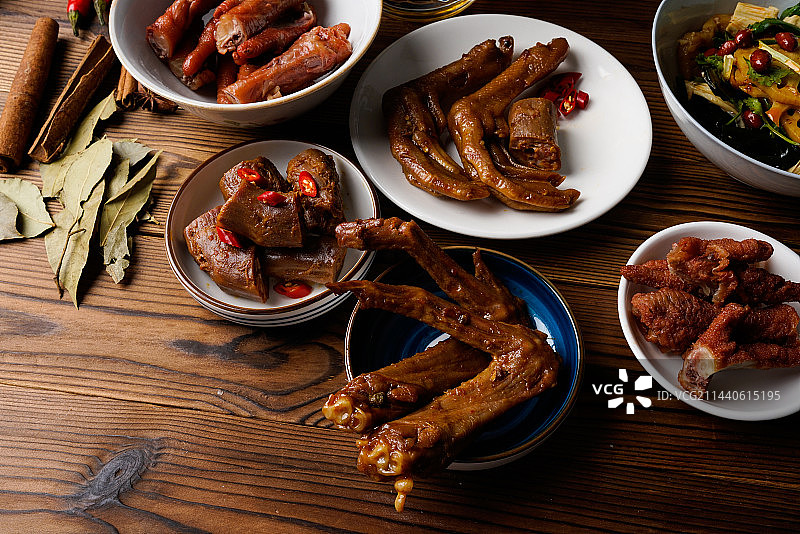 卤肉卤菜图片素材