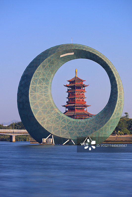 海上升明月图片素材