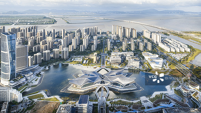 珠海金湾航空新城市民艺术中心图片素材