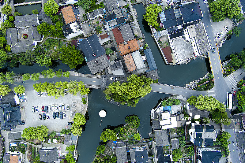 江南古镇—荻港图片素材