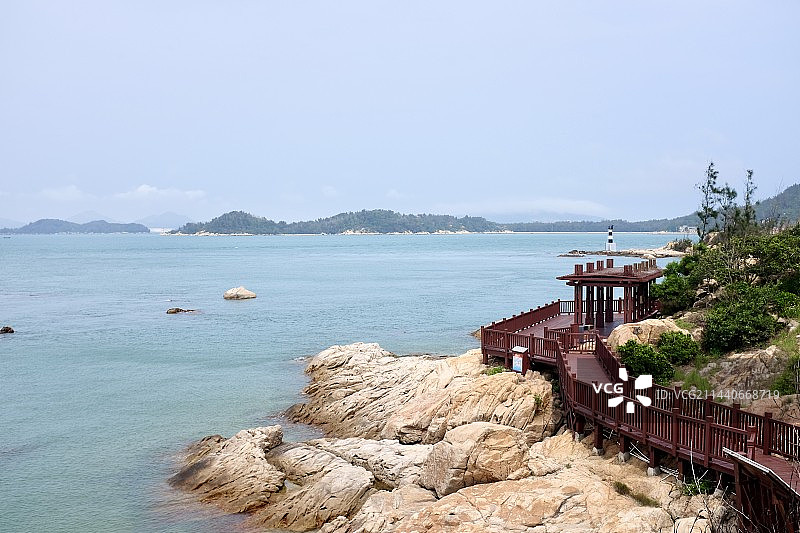 福建漳州东山风动石风景区图片素材