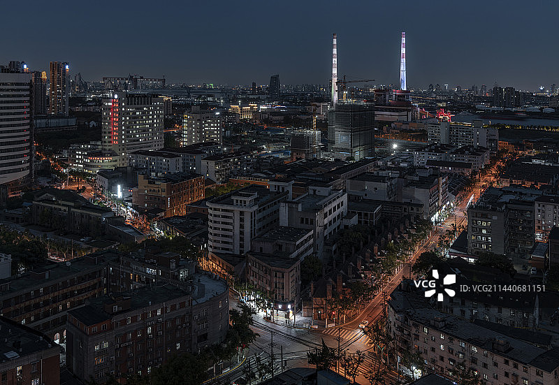 上海杨树浦发电厂图片素材