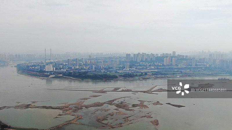 重庆九龙半岛全景图片素材