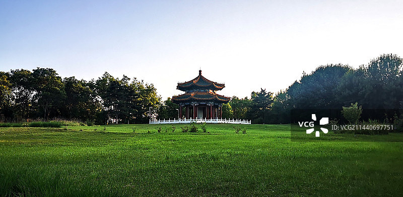 北京城市绿地图片素材