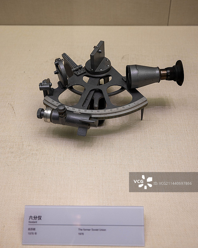 六分仪 上海 航海博物馆  展品图片素材