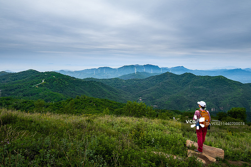 始祖山西眺图片素材