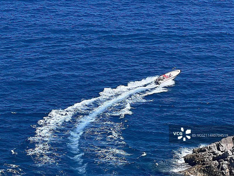 快艇浪花图片素材