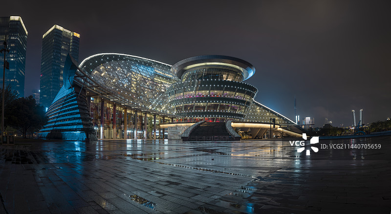 江苏杭州大剧院图片素材