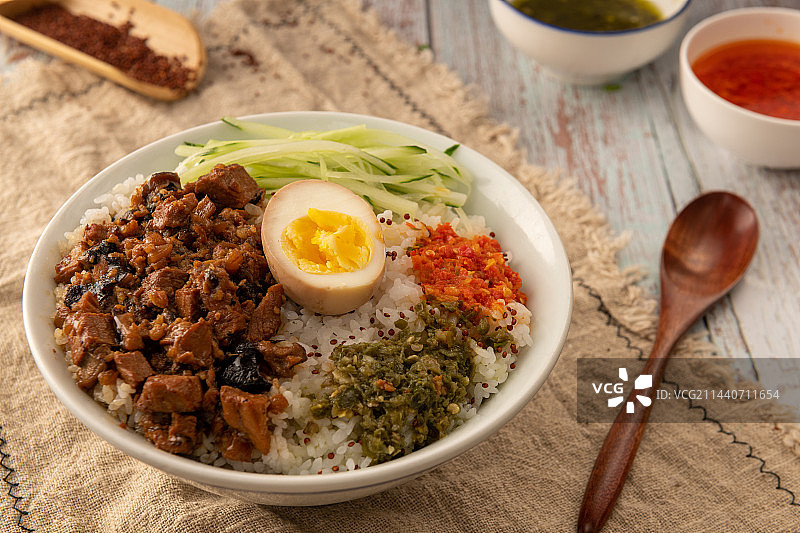 卤肉饭图片素材