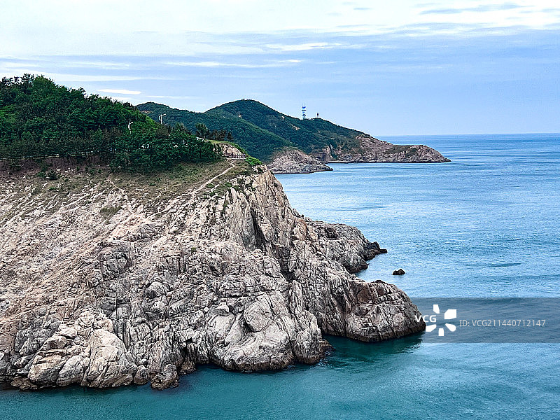 威海猫头山图片素材