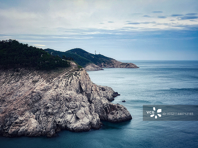 威海猫头山图片素材