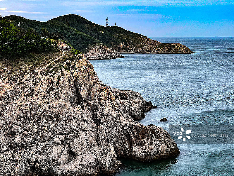 威海猫头山图片素材