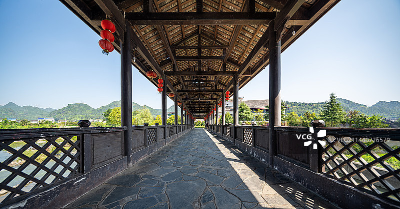 湖南省湘西州花垣县边城镇 茶峒古镇图片素材