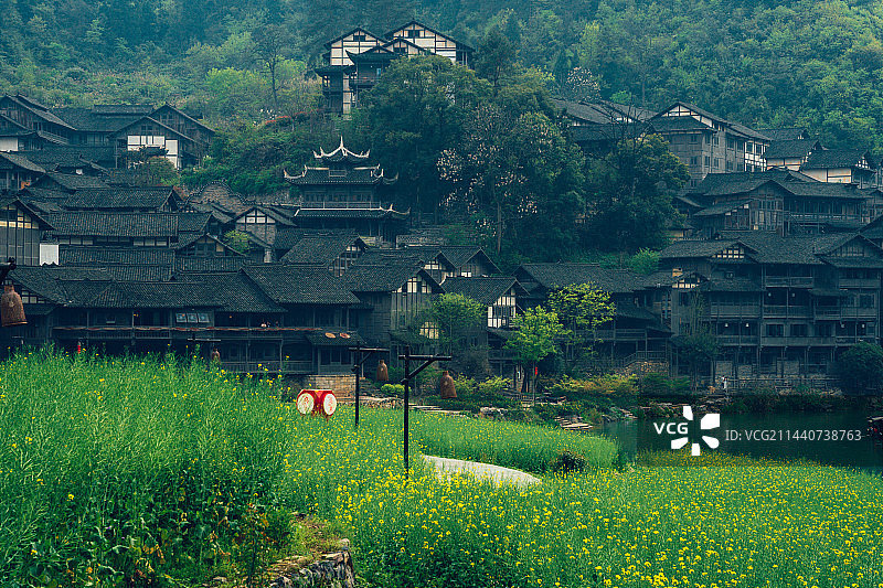 贵州乌江寨国际旅游度假区图片素材