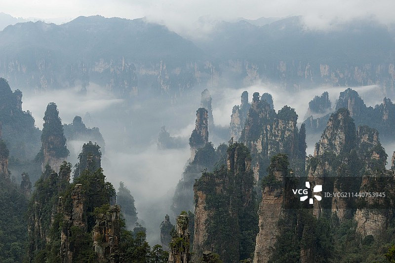 武陵源风光图片素材