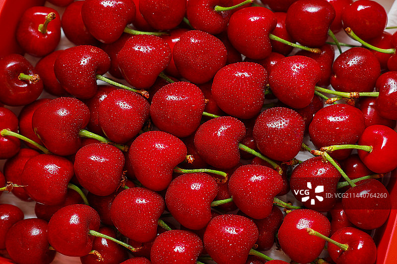 樱桃特写图片素材