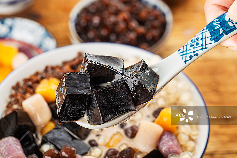 烧仙草图片素材