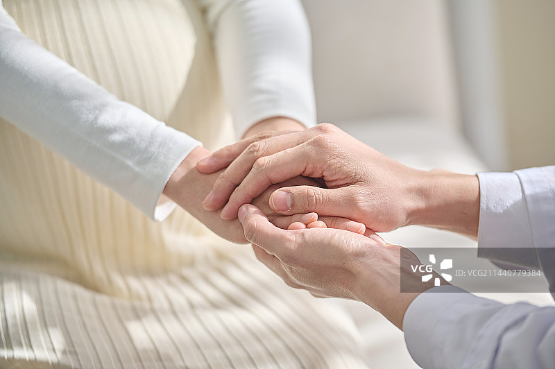 韩国孕妇产科医生图片素材