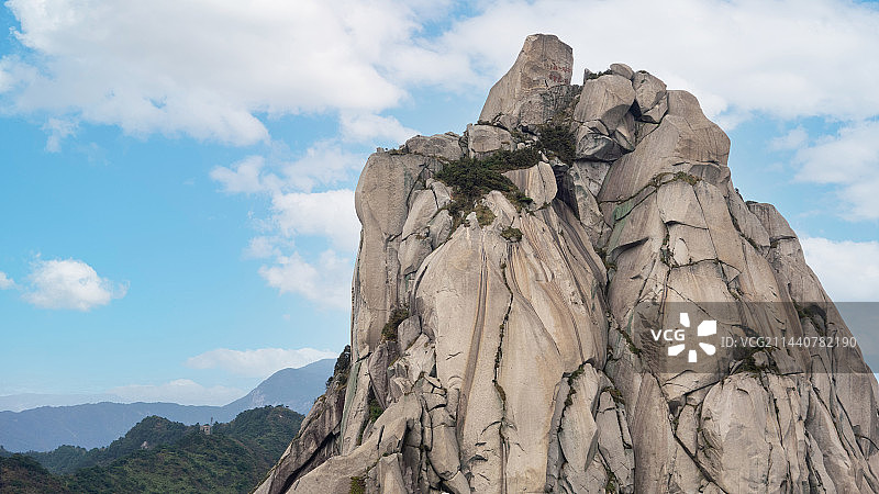 安徽省安庆市“天柱山”主峰图片素材