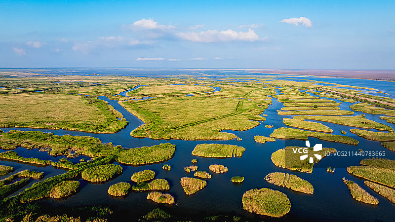 入海口核心区美景航拍图片素材