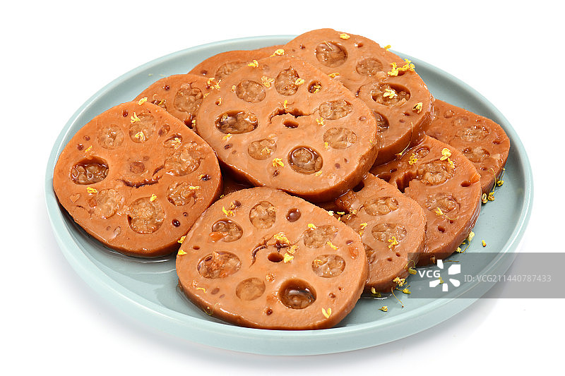 桂花糯米藕图片素材