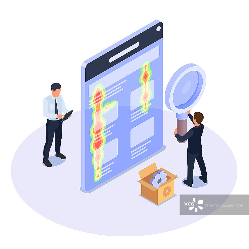 SEO优化管理人员组成图片素材