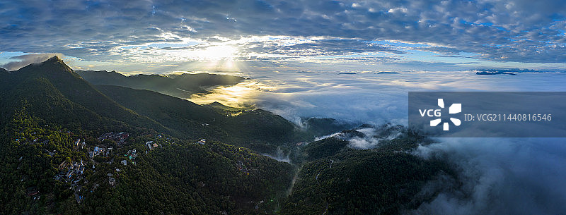 鼓山云海图片素材